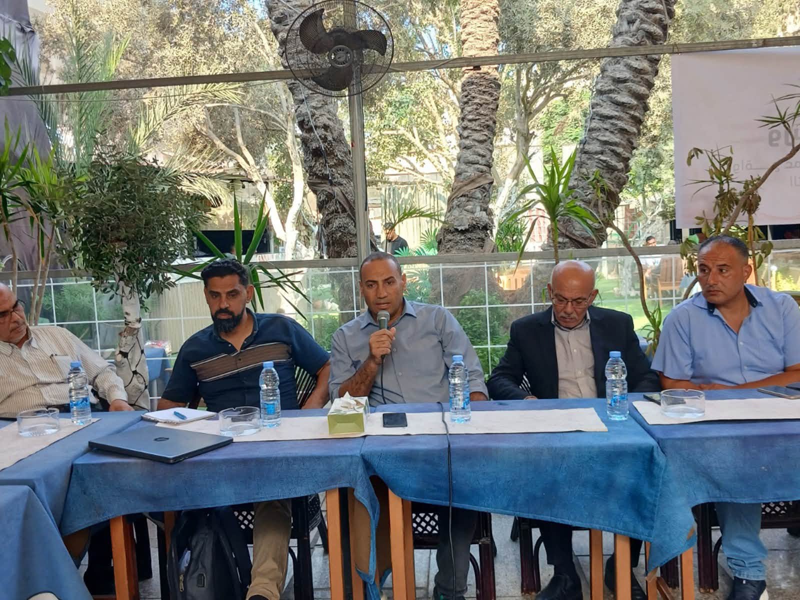 هيئة المطاعم والفنادق تبحث فرص العمل المشترك مع بلدية دير البلح 